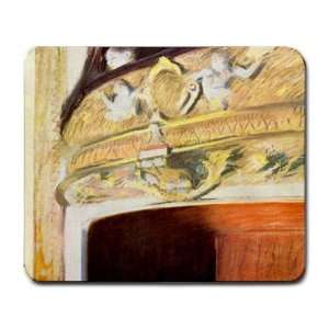  Theater Loge By Edgar Degas Mouse Pad