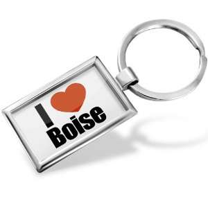 Keychain I Love Boise region Idaho, United States   Hand Made, Key 