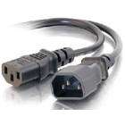 SF Cable 1ft 18 AWG Computer Power Extension Cord IEC320 C13 to IEC320 