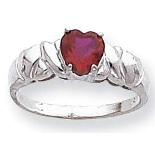 JewelBasket Heart Shaped Gold and Diamond Rings Birthstone Ring 