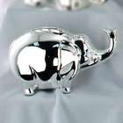 Jewelry Adviser Gifts Silver plated Elephant Bank