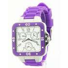Invicta Womens Angel Collection Multi Function Stainless Steel Purple 