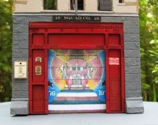 Firehouse Fire Station for Code 3 FDNY Squad 18  