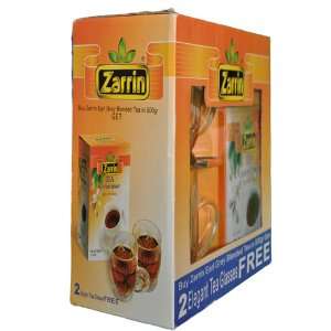 Zarrin Tea Ceylon Select Earl Grey Blend Grocery & Gourmet Food
