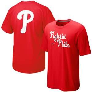   Philadelphia Phillies Red Local T shirt (XX Large)