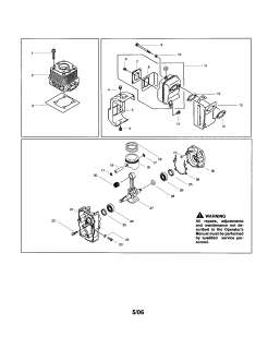 POULAN Blower Air filter case/shroud/fu  Parts  Model BP402LE 