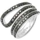 JewelzDirect 0.74 Carat Genuine Sterling Silver Ring