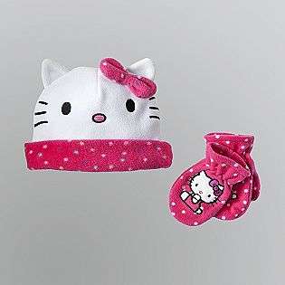 Girls Fleece Hat & Mittens Set  Hello Kitty Baby Baby & Toddler 