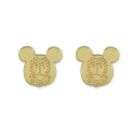 14k Gold Mickey Mouse Baby Stud Earrings