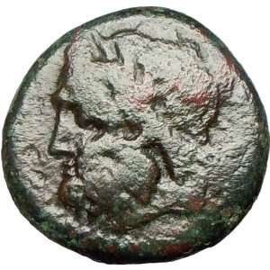   Zeus & Nike Horses Chariot Genuine Ancient Greek Coin 