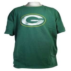   Bay Packers Big and Tall Faded Pigment Dye T Shirt