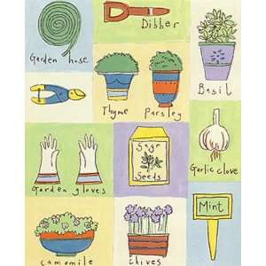    Garden/Herb I by Lorraine Cook 10 X 8 Poster
