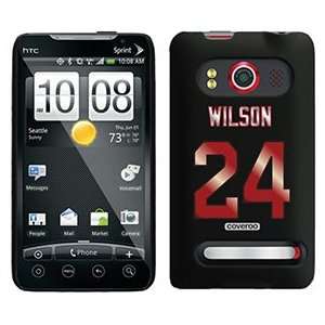  Adrian Wilson Back Jersey on HTC Evo 4G Case  Players 