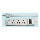 outlets built in circuit breaker and easy on off switch power strip6 