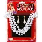 Forum 20s Teardrop Pearl Jewelry Set   Flapper Costume Accessories