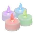 Inglow CG14038WH4 Flameless Tea Light Candle with Color Changing LED 