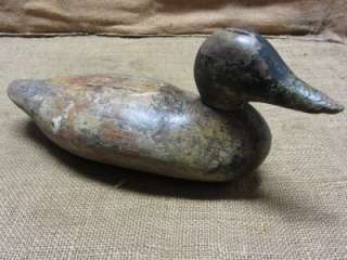 Vintage Wooden Duck Decoy  Antique Old Decoys Hunting Geese Wood Hunt 