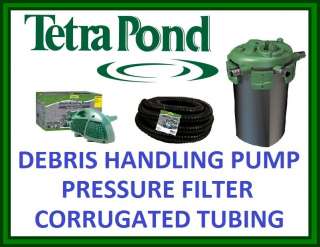 TETRA POND DEBRIS HANDLING PUMP DHP 4200 & BEAD PRESSURE FILTER BP 