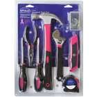Apollo Precision Tools DT1043NP 8 Piece General Tool Kit   Pink