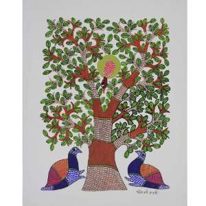    Painting from India Tribal Paintings Gond Tribe