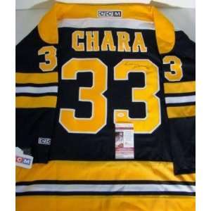 Zdeno Chara Autographed Jersey   CCM NHL JSA   Autographed NHL Jerseys 
