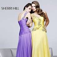 Sherri Hill 1460 Blue Embellished One Shoulder Gown Dress Sz 4 New NWT 