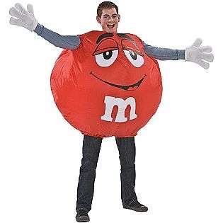Inflatable M&M Adult Costume  M&Ms Seasonal Halloween Mens Halloween 