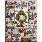 Tobin Families ABC Sampler Counted Cross Stitch Kit 16X20 14 Count