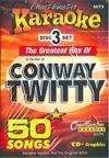 Conway Twitty 50 Song Set Chartbuster Karaoke 5073  