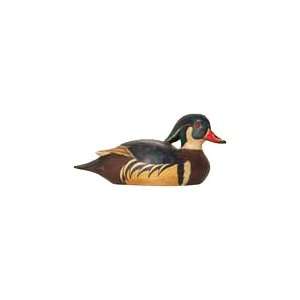  Carved Wooden Wood Duck Decoy