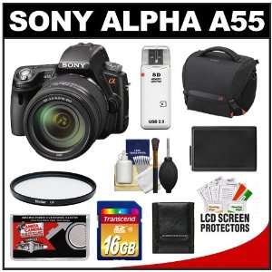 Sony Alpha A55 Translucent Mirror Technology Digital SLR 