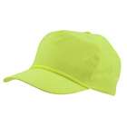 e4Hats Nylon Crinkle Golf Cap   Neon Yellow