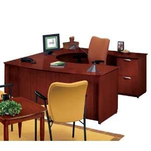  National Office Furniture UDesk with Right MultiFile 