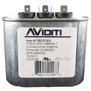  Aviditi CMC97 Capacitor, 35/5 Microfarad, 370 Volt 