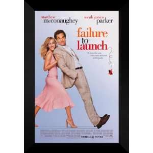  Failure to Launch 27x40 FRAMED Movie Poster   Style A 
