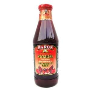Baron Sorrel Concentrate Grocery & Gourmet Food