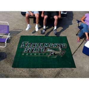   CS Sacramento Hornets NCAA Tailgater Floor Mat (5x6) Sports