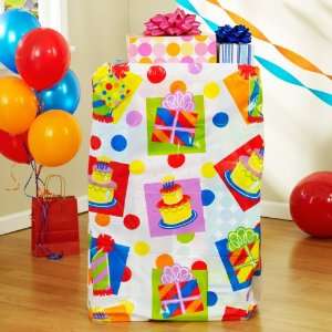  Lets Party By Amscan Polka Dot Giant Gift Sack Everything 
