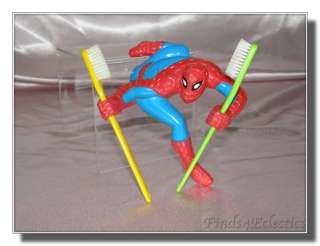 Vintage Avon 1979 Plastic Spiderman Toothbrush Holder  