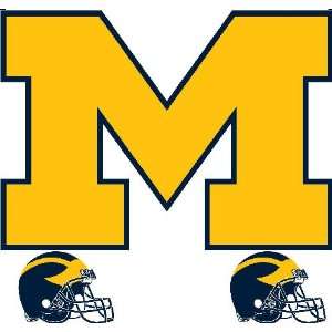  Michigan Wolverines Collegiate Logo Sticker