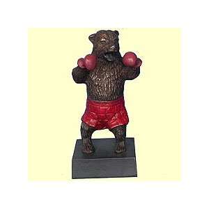  Boxing Bear Sculpture