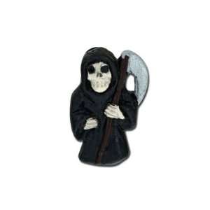  15mm Teeny Tiny Grim Reaper Ceramic Beads Arts, Crafts 