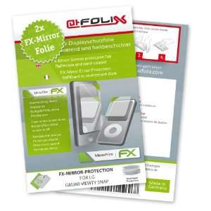 atFoliX FX Mirror Stylish screen protector for LG GM360 Viewty Snap 
