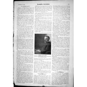  Scientific American 1904 Portrait William Gilson Farlow 