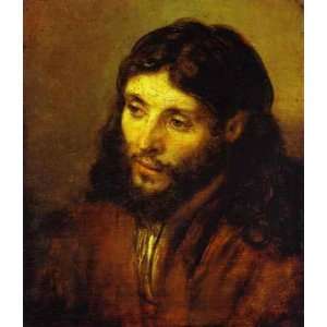   paintings   Rembrandt van Rijn   24 x 28 inches   The Head of Christ