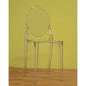  Dymas Modern Acrylic Armless Chair
