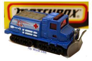 Matchbox Snow Groomer Mount Discovery  