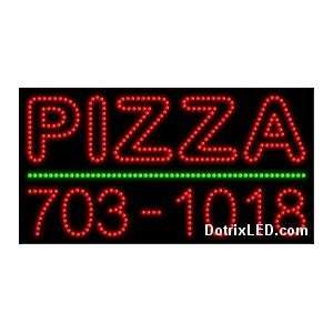  Pizza LED Sign   20691