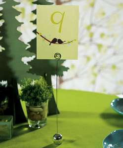 Table Number Stands Silver Wedding Table Number Holders  