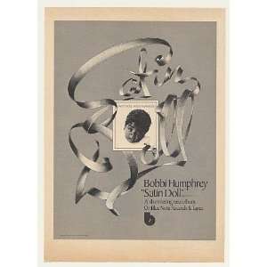   Humphrey Satin Doll Blue Note Records Print Ad (44066)